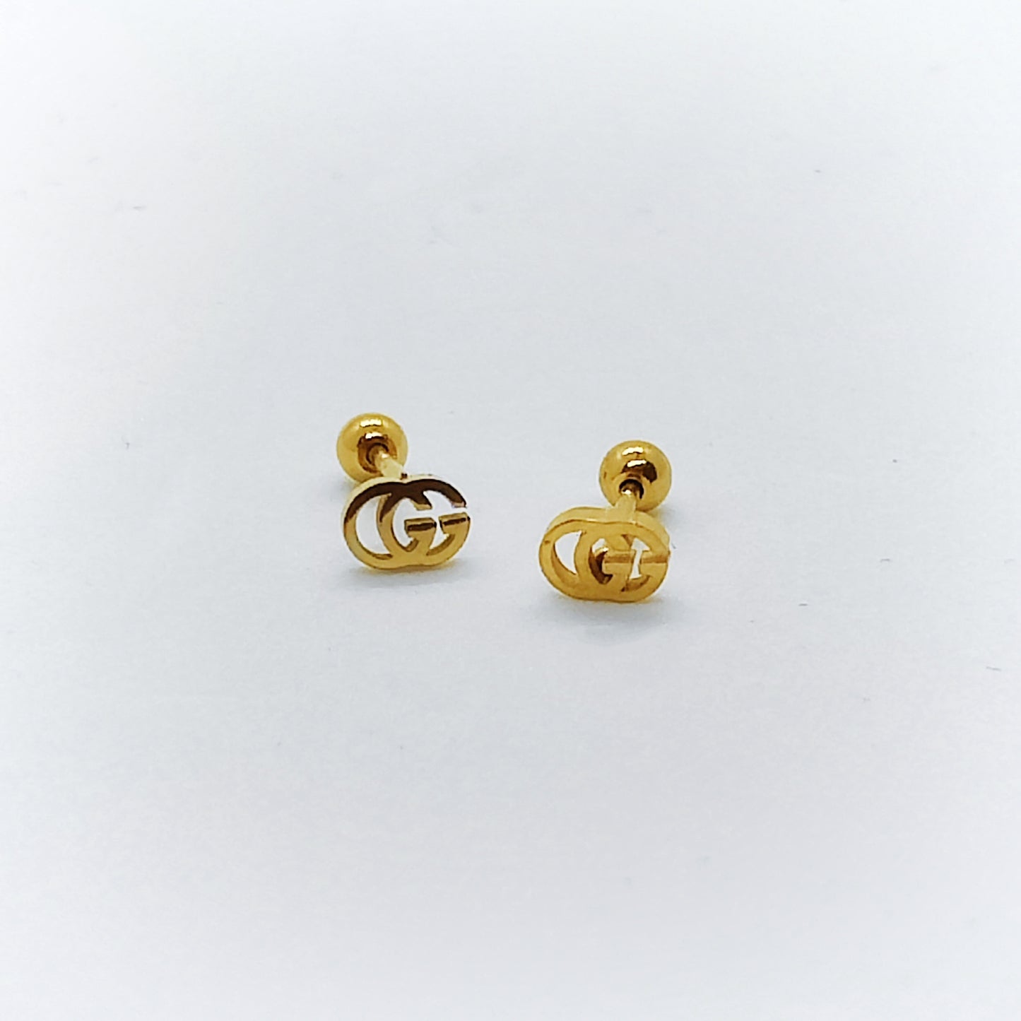 GG 18K Gold Baby Earrings