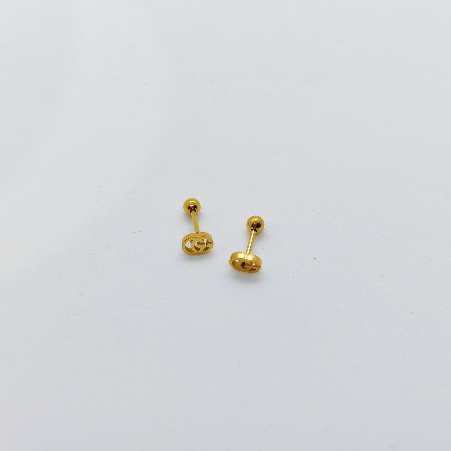 GG 18K Gold Baby Earrings