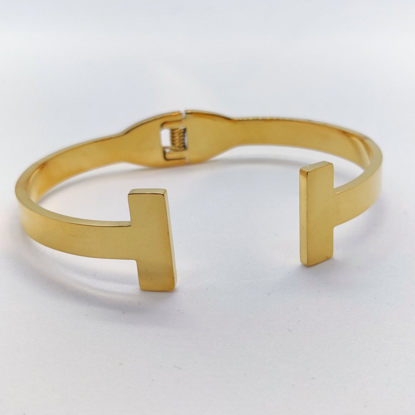 "Cuff" 18K Gold Bangle