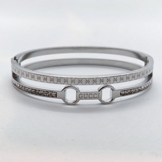 GG Silver Bangle