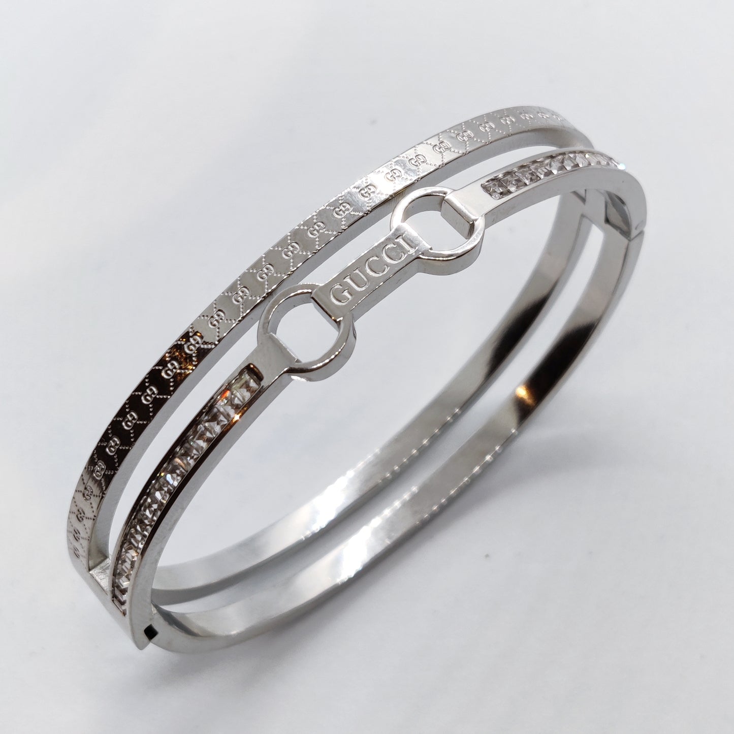 GG Silver Bangle