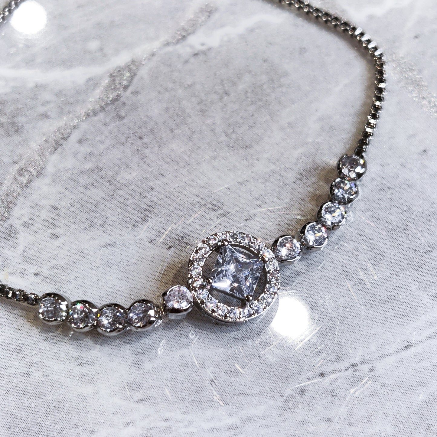 "Encompass" Tennis Bracelet