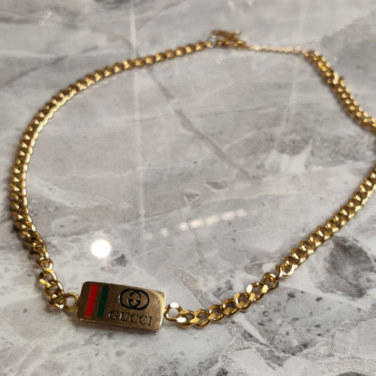 GG Cuban Chain 18K Gold Necklace